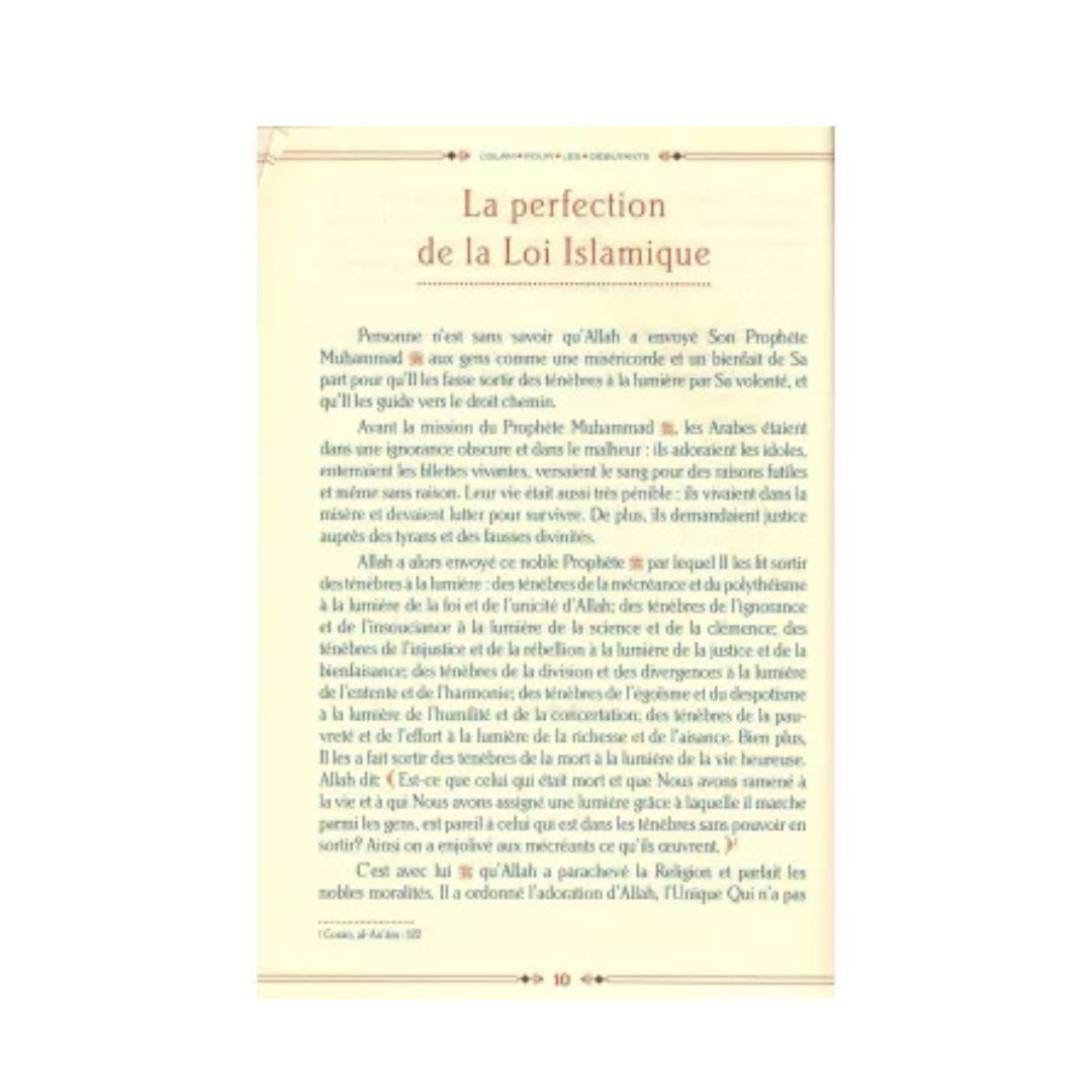 L’islam pour les débutants – Livre cartonné sur les piliers de l’islam et les bienséances islamiques – Guide complet pour musulman