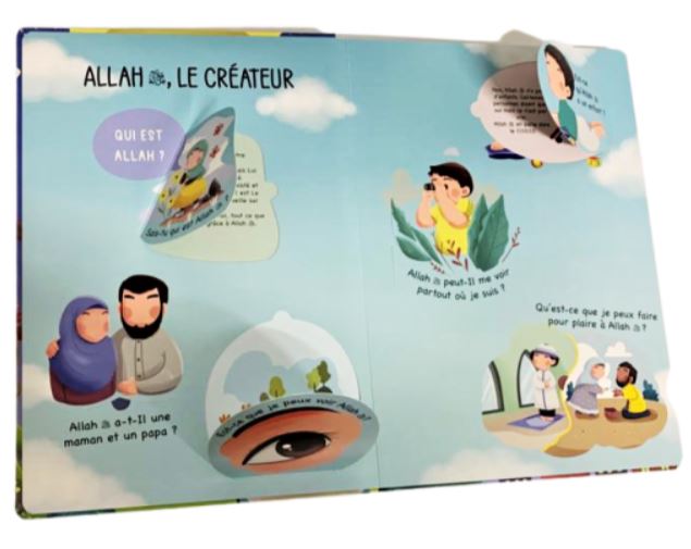 Mon livre de faits et de flaps sur l'Islam - Livre éducatif pour enfants - Éditions Hadieth Benelux