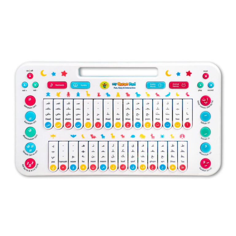 Mon Coran Pad – Support Interactif pour l'Apprentissage de l'Arabe et du Coran pour Enfants