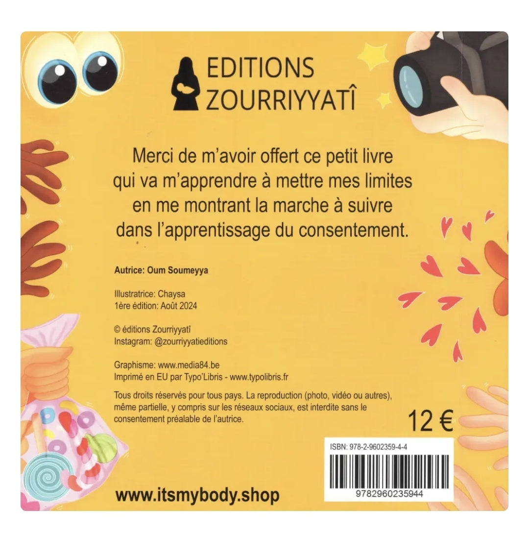 Je dis non ! - Livre jeunesse Zourriyyatî | Apprendre aux enfants à dire Non