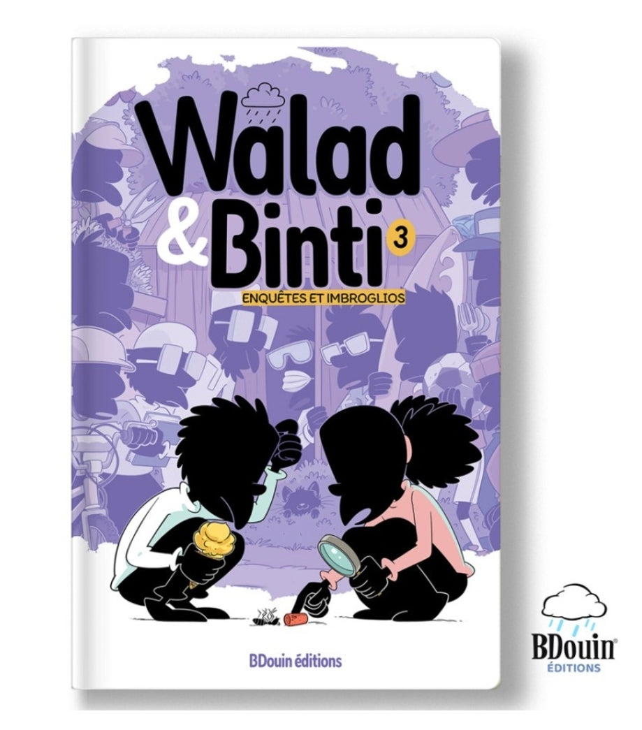 Walad & Binti 3 - Enquétes et imbroglios - Bande dessinée éducative pour enfants musulmans | Éditions BDouin