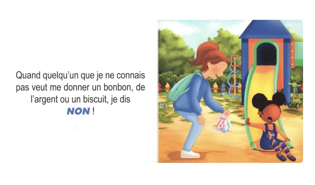Je dis non ! - Livre jeunesse Zourriyyatî | Apprendre aux enfants à dire Non