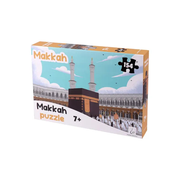 Puzzle Makkah - 154 Pièces à partir de 7 ans – Découvrez la ville sainte de Makkah en jouant