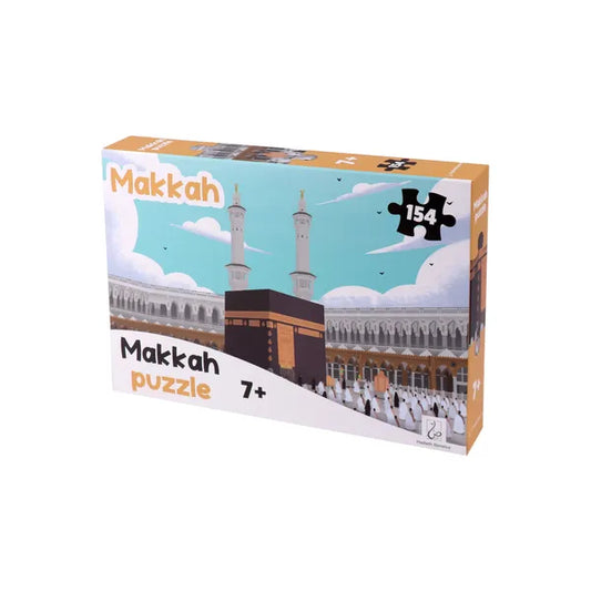 Puzzle Makkah - 154 Pièces à partir de 7 ans – Découvrez la ville sainte de Makkah en jouant