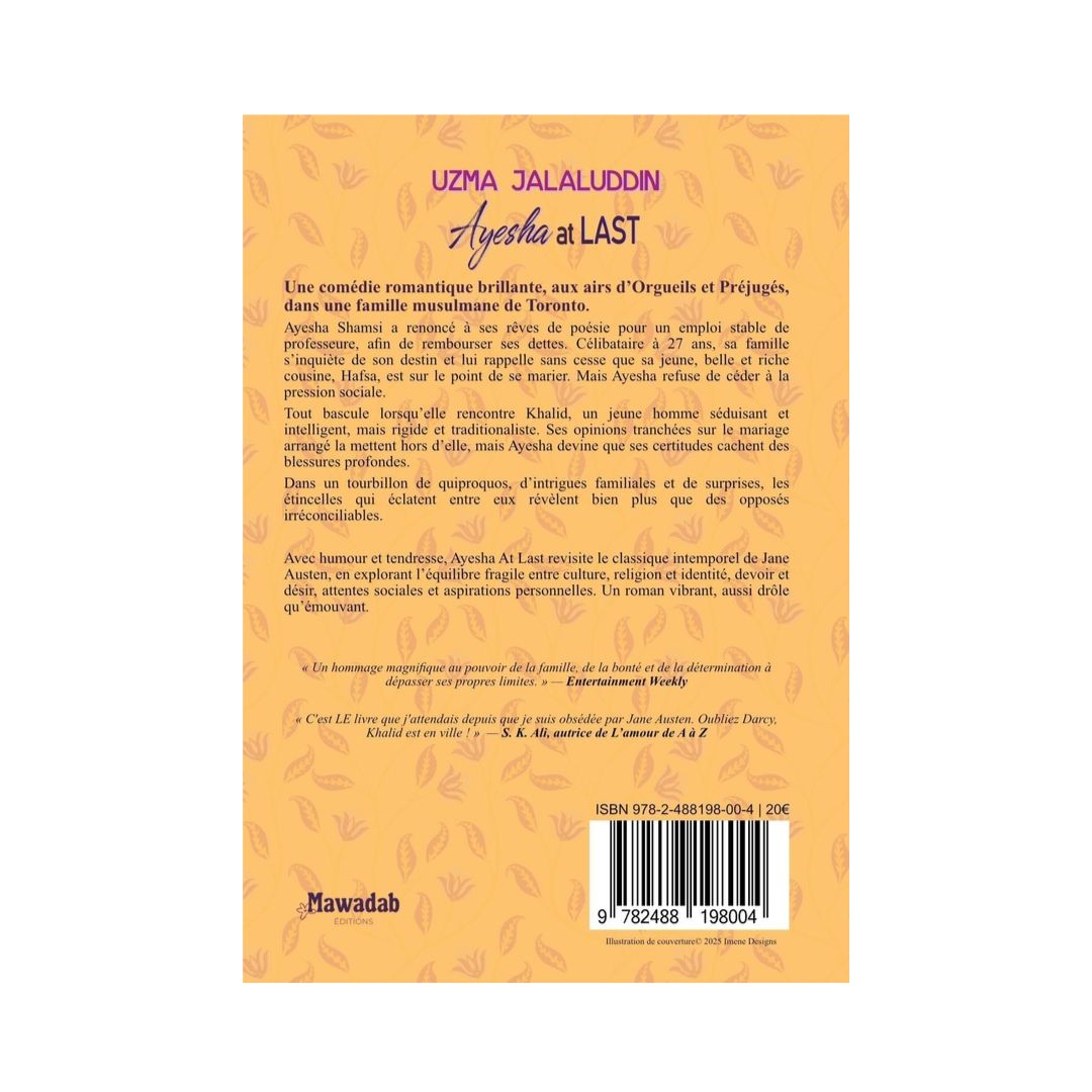 Ayesha At Last – Uzma Jalaluddin | Halal Romance moderne