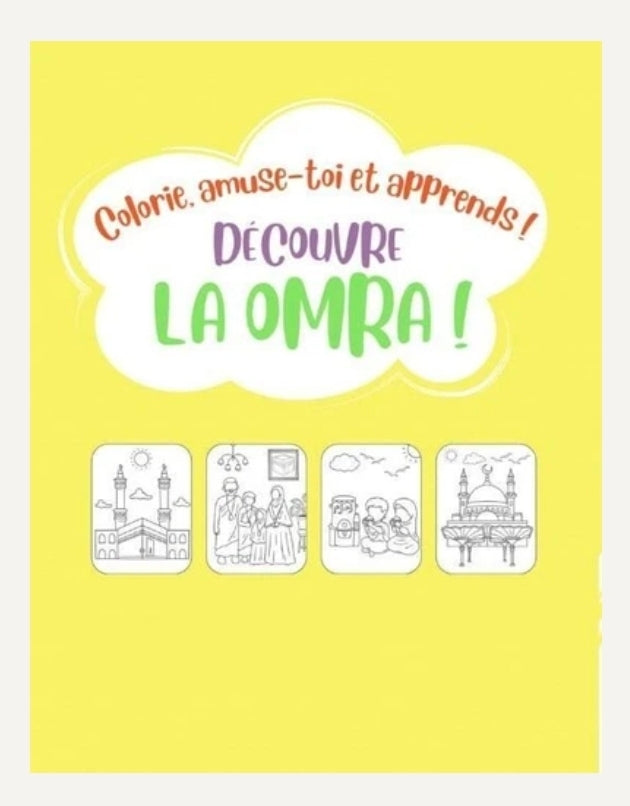 Mon 1er cahier de coloriage de la Omra