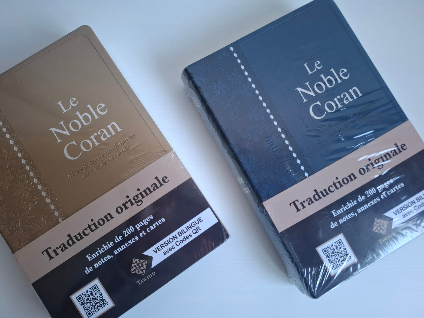 Coran Tawhid avec QR code - Moshaf Français/Arabe | Édition Soignée pour Lecture Fluide et Ressources Complémentaires