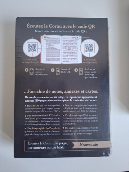 Coran Tawhid avec QR code - Moshaf Français/Arabe | Édition Soignée pour Lecture Fluide et Ressources Complémentaires
