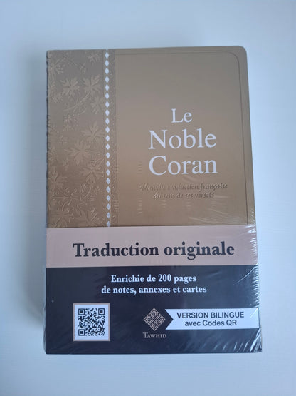 Coran Tawhid avec QR code - Moshaf Français/Arabe | Édition Soignée pour Lecture Fluide et Ressources Complémentaires