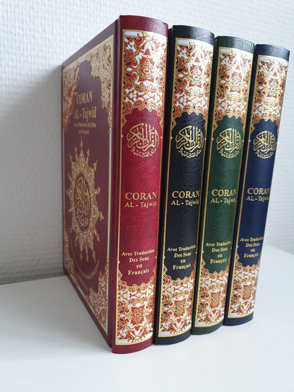 Coran Complet At-Tajwid avec Traduction des Sens en Français - Dar Al Maarifa