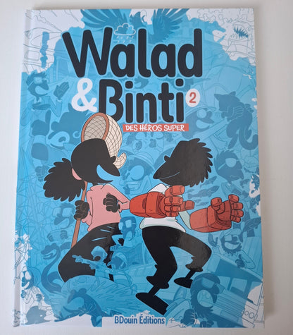 Walad et Binti 2 : Des héros super - Bande dessinée éducative pour enfants musulmans | Éditions BDouin
